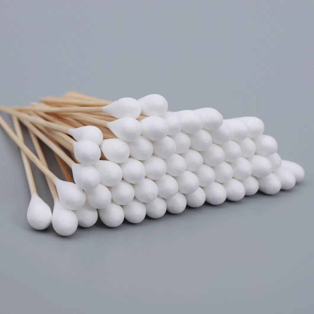 Best Price Micro Gauze Sterile Stick Print Head Cleaning Non-Woven Supplier Cotton Swab